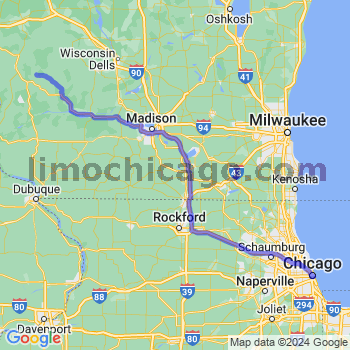 Limousine service to Chicago Loop