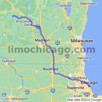 Limousine service to Chicago Loop