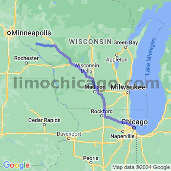 Limousine service to Chicago Loop