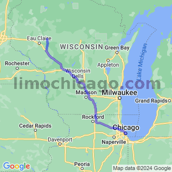 Limousine service to Chicago Loop