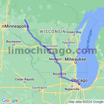 Limousine service to Chicago Loop