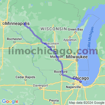 Limousine service to Chicago Loop