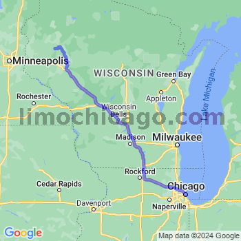 Limousine service to Chicago Loop