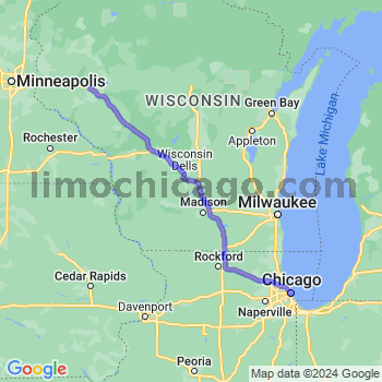 Limousine service to Chicago Loop