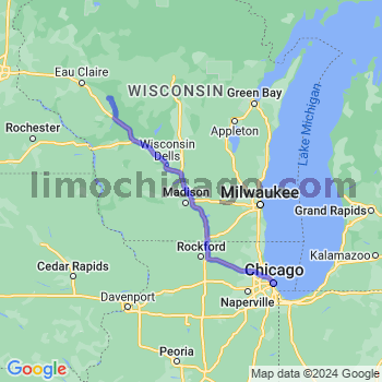 Limousine service to Chicago Loop