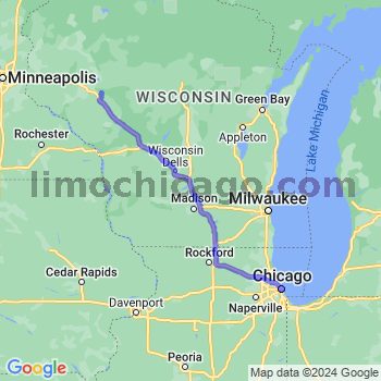 Limousine service to Chicago Loop