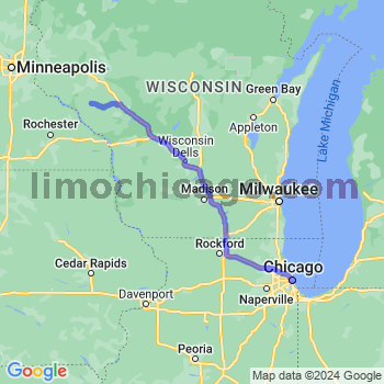 Limousine service to Chicago Loop