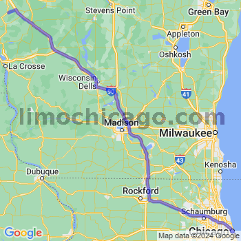 Limousine service to Chicago Loop