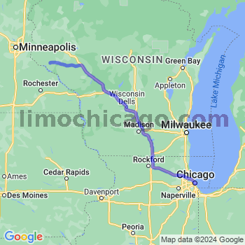 Limousine service to Chicago Loop