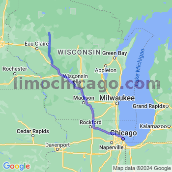 Limousine service to Chicago Loop