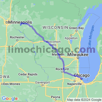 Limousine service to Chicago Loop