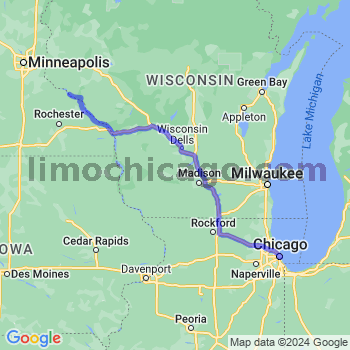 Limousine service to Chicago Loop