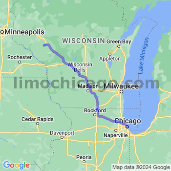 Limousine service to Chicago Loop