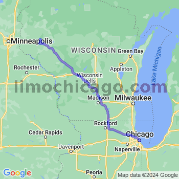 Limousine service to Chicago Loop
