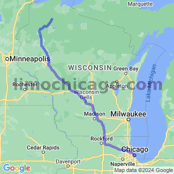Limousine service to Chicago Loop