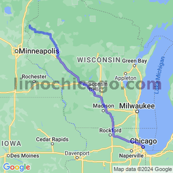Limousine service to Chicago Loop