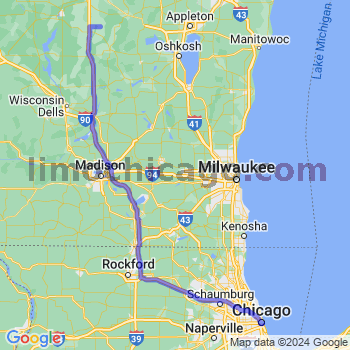 Limousine service to Chicago Loop