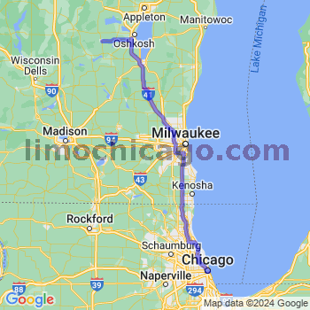 Limousine service to Chicago Loop