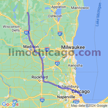 Limousine service to Chicago Loop