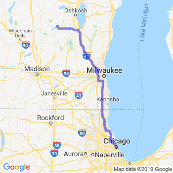 Travel from Green Lake to Chicago Loop Limousine service to Chicago Loop