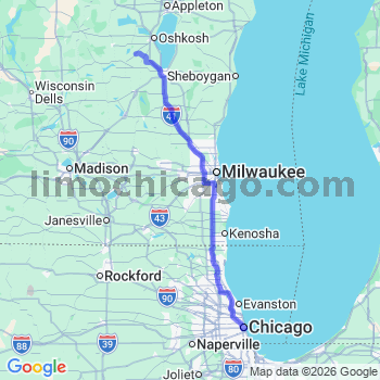 Limousine service to Chicago Loop
