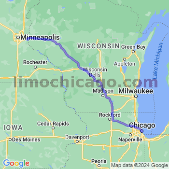Limousine service to Chicago Loop