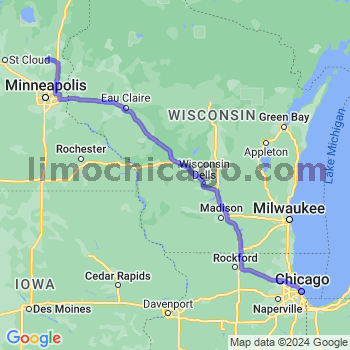 Limousine service to Chicago Loop