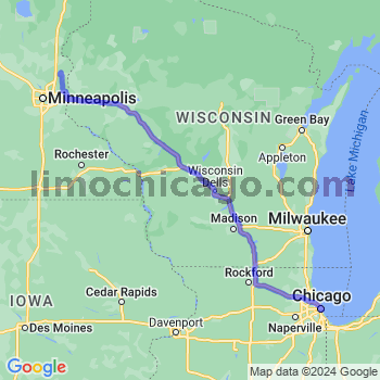 Limousine service to Chicago Loop