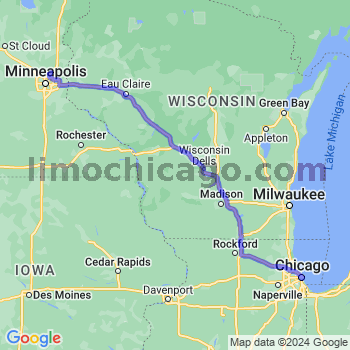Limousine service to Chicago Loop