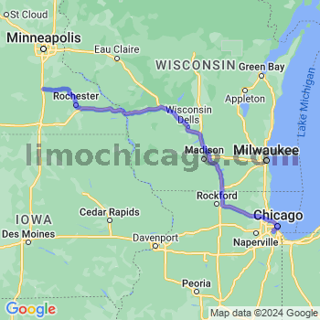 Limousine service to Midway airport (MDW)