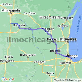 Limousine service to Chicago Loop