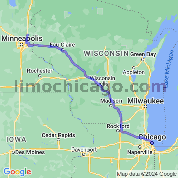Limousine service to Chicago Loop