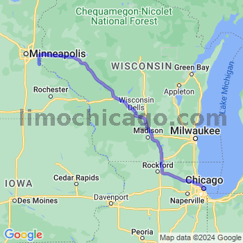 Limousine service to Chicago Loop