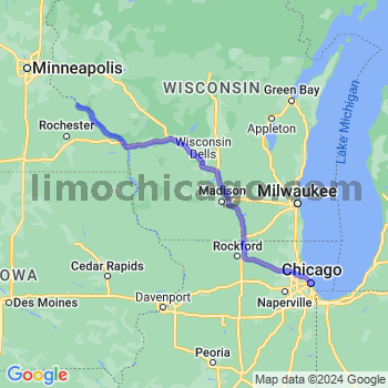 Limousine service to Chicago Loop