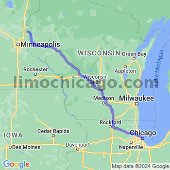 Limousine service to Chicago Loop