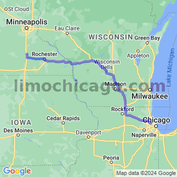 Limousine service to O'Hare airport (ORD)