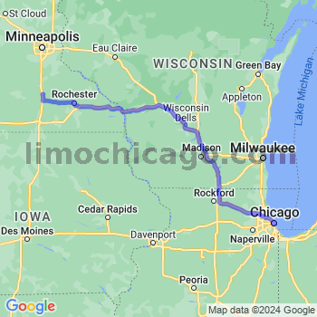 Limousine service to Chicago Loop
