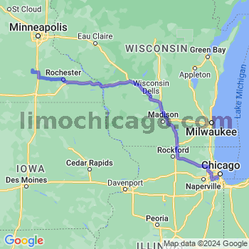 Limousine service to Midway airport (MDW)