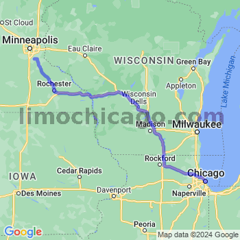 Limousine service to Chicago Loop