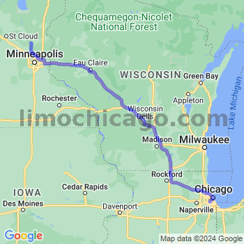 Limousine service to Midway airport (MDW)
