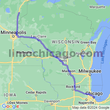 Limousine service to Chicago Loop