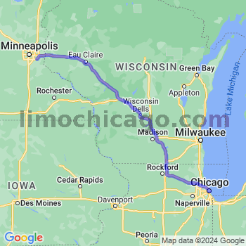 Limousine service to Chicago Loop
