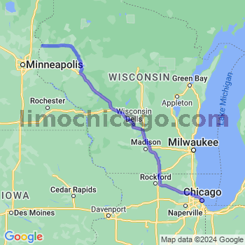Limousine service to Chicago Loop