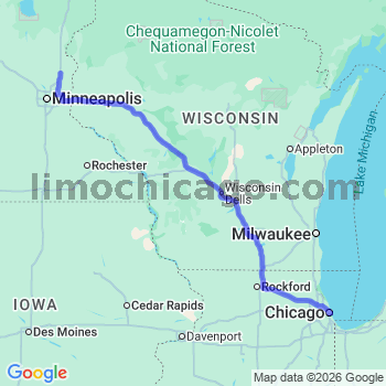 Limousine service to Chicago Loop