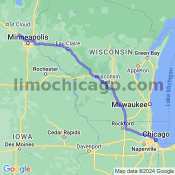Limousine service to Chicago Loop