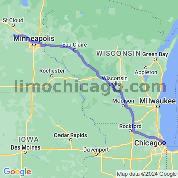 Limousine service to Chicago Loop