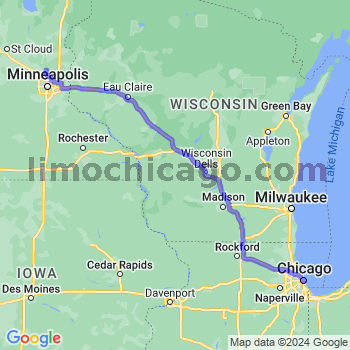 Limousine service to Chicago Loop