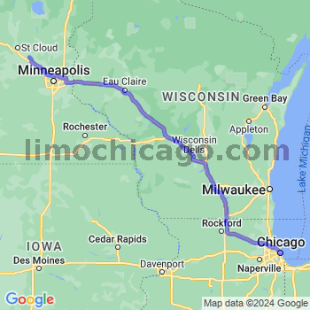 Limousine service to Chicago Loop