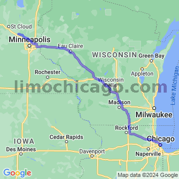 Limousine service to Chicago Loop