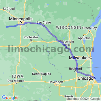 Limousine service to Chicago Loop